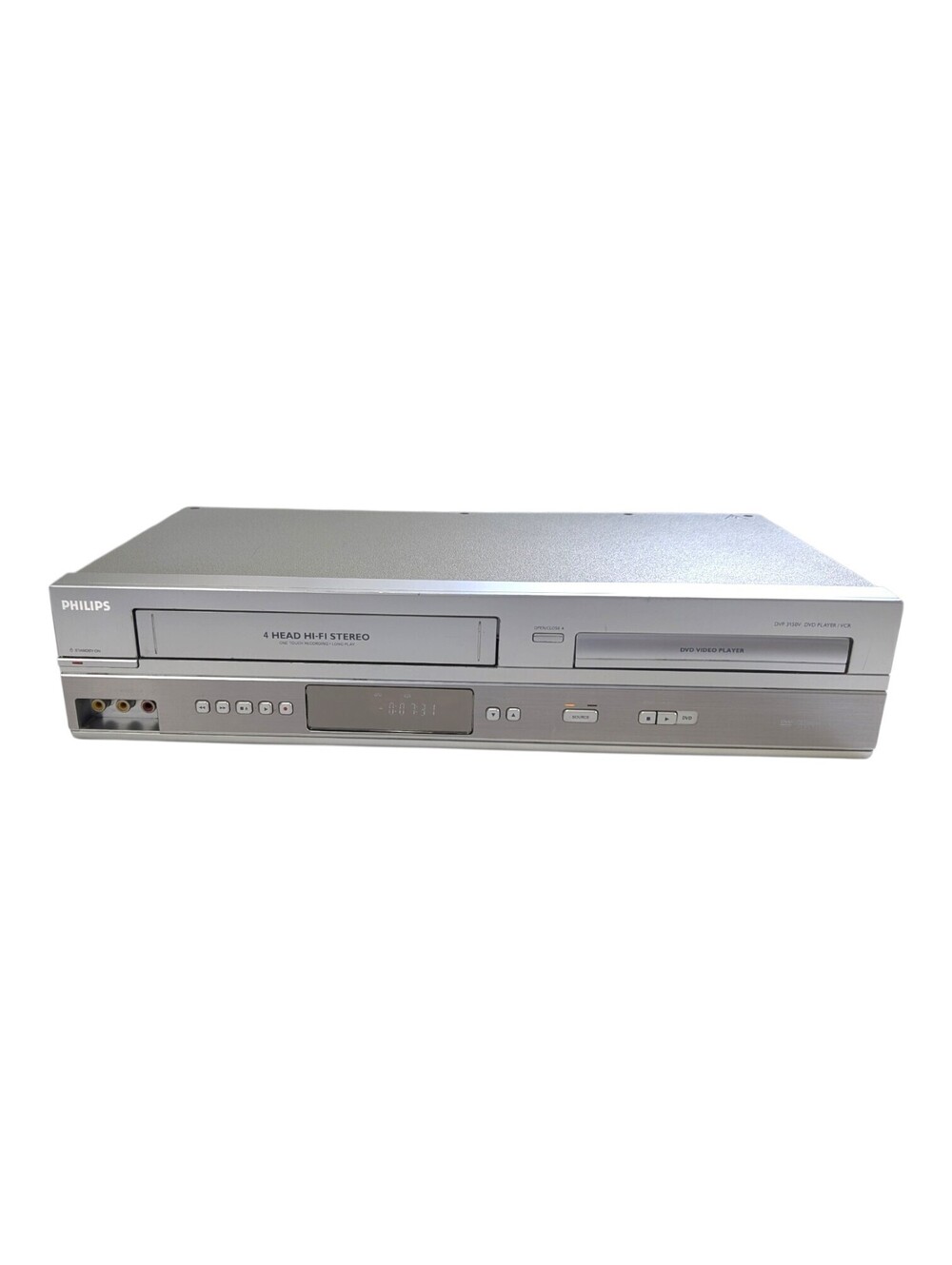 Philips DVP3150V/37 4 Head Hi-Fi VCR DVD Combo No Remote Tested